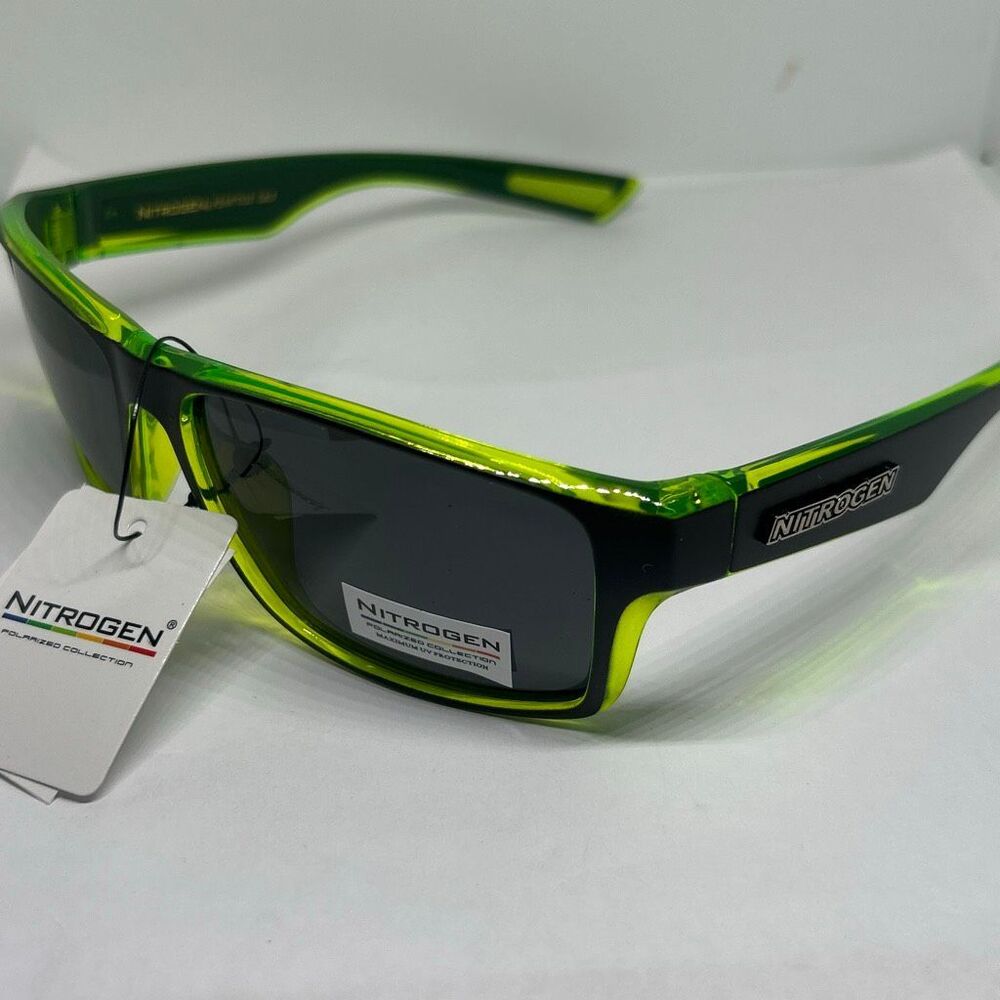 Nitrogen Polarized Sunglasses UV Protection Sport Wrap Style